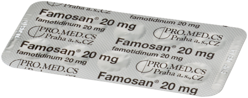 FAMOSAN 20 mg potahované tablety